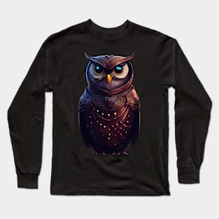 The Great Horn Owl Long Sleeve T-Shirt